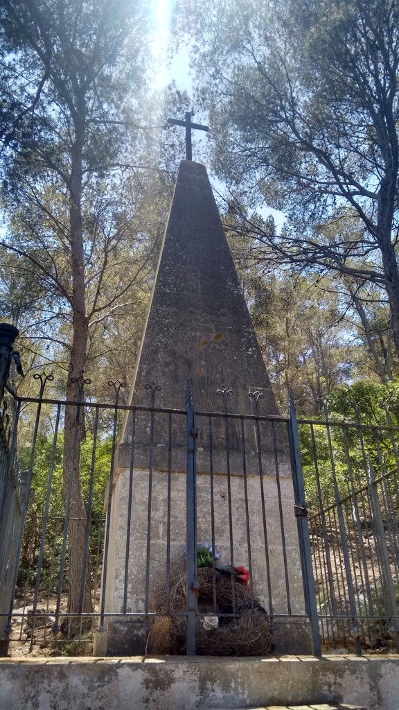 Monolito en memoria a los soldados napoleónicos