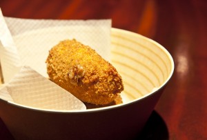 Croqueta de pato